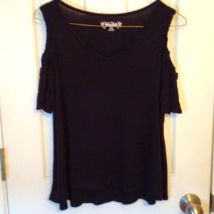 Mudd cold shoulder top.